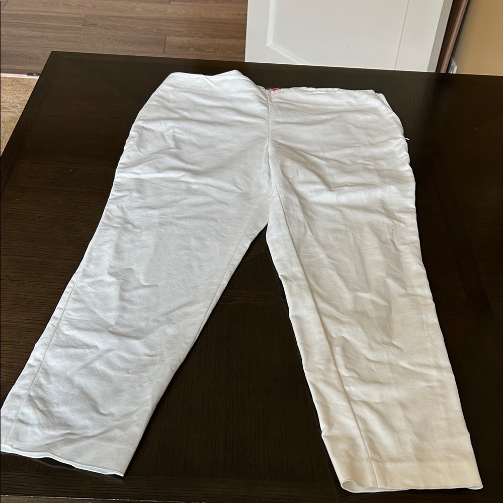 Vince Camuto Women's White Boot Cut Pants